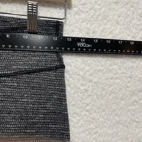 Lululemon Wunder Under Leggings Heathered Black Women's Size 6 - Picture 9 of 12